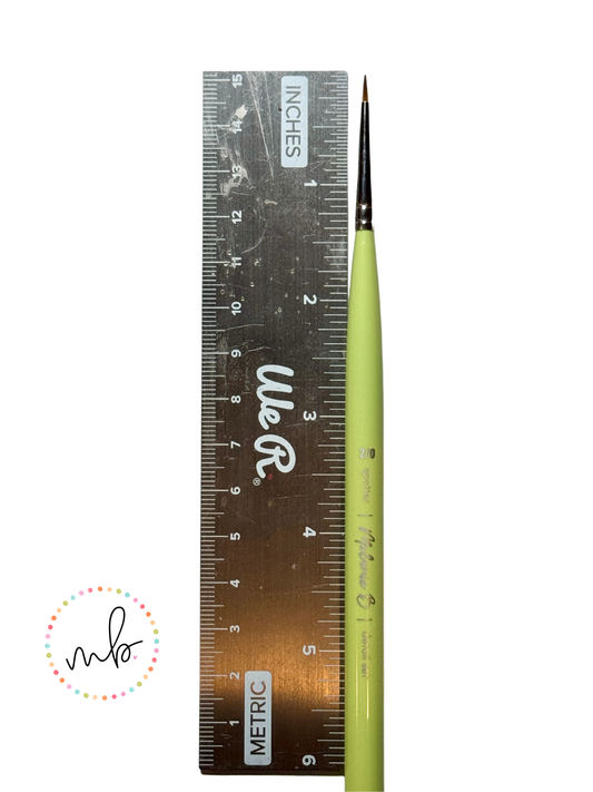 Melanie B’s 5 Piece Lime MINI DETAIL PAINT Brush Set - NEW