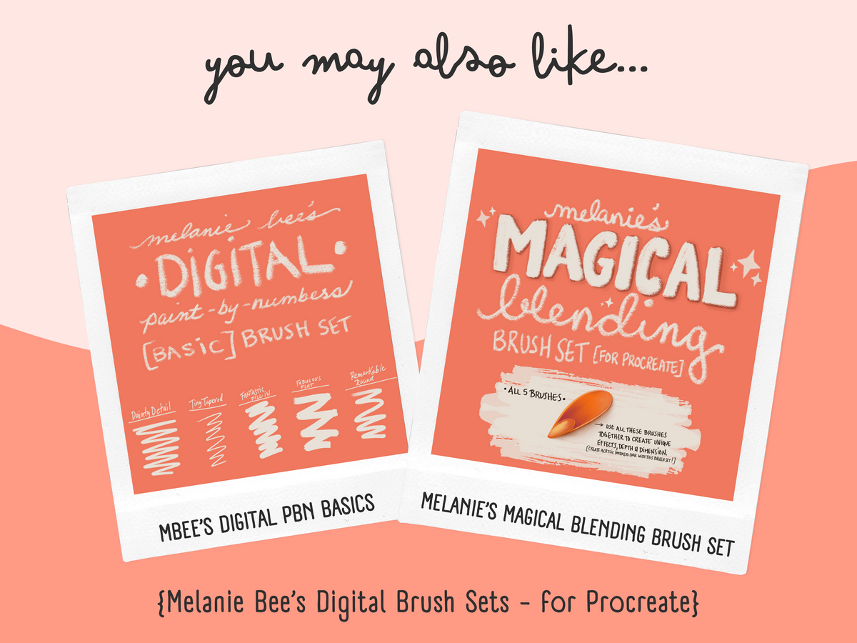 Kit de pintura digital por números BEE CREATIVE {para Procreate} - PARAÍSO TROPICAL 8