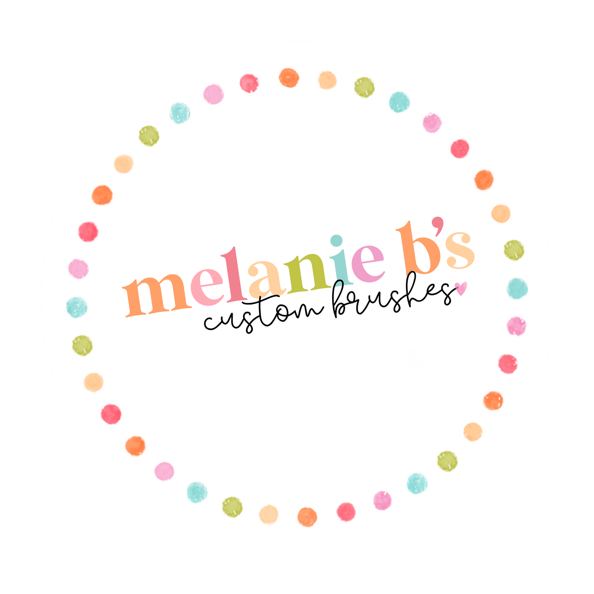 Pinceles personalizados de mb.