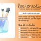 Kit de pintura digital por números BEE CREATIVE {para Procreate} - Tarro de pincel azul