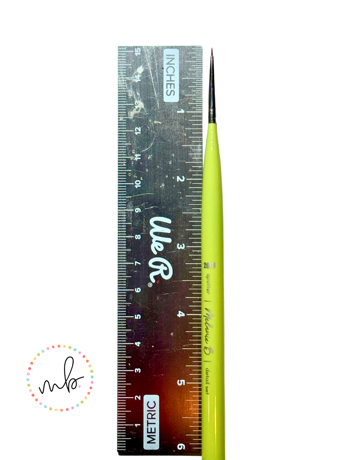 Melanie B’s 5 Piece Lime MINI DETAIL PAINT Brush Set - NEW