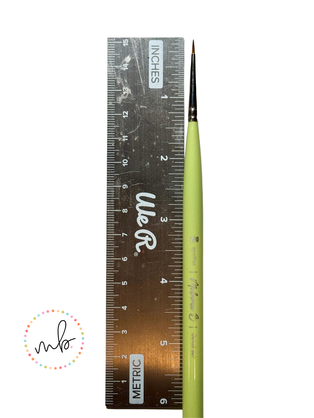 Melanie B’s 5 Piece Lime MINI DETAIL PAINT Brush Set - NEW