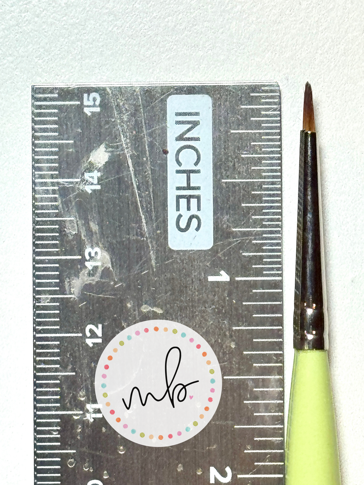 Melanie B’s 5 Piece Lime MINI DETAIL PAINT Brush Set - NEW