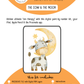 BEE CREATIVE Digital Paint by Number Kit {for Procreate} - THE COW AND THE MOON