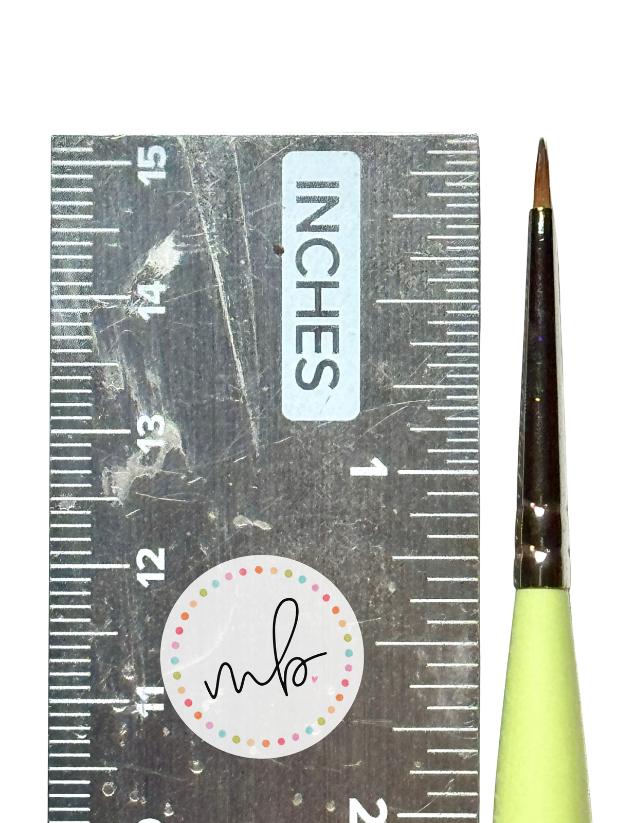Melanie B’s 5 Piece Lime MINI DETAIL PAINT Brush Set - NEW