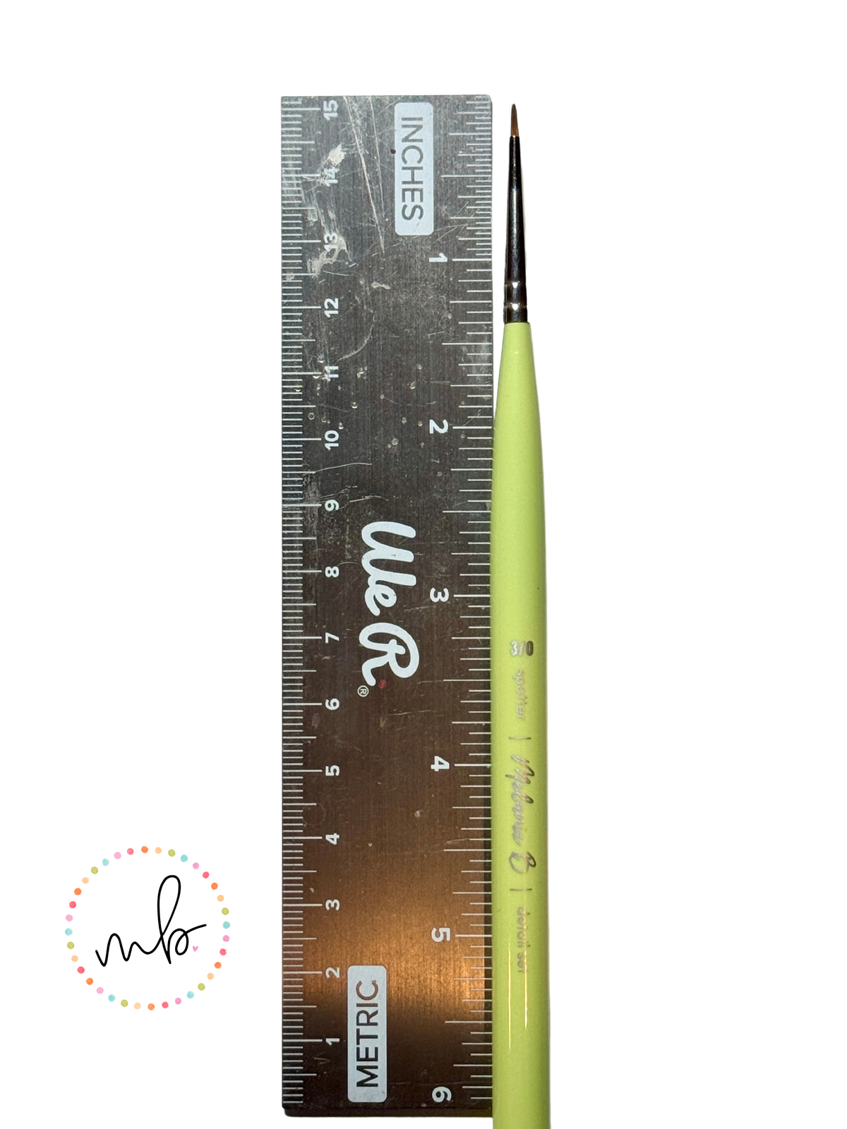 Melanie B’s 5 Piece Lime MINI DETAIL PAINT Brush Set - NEW