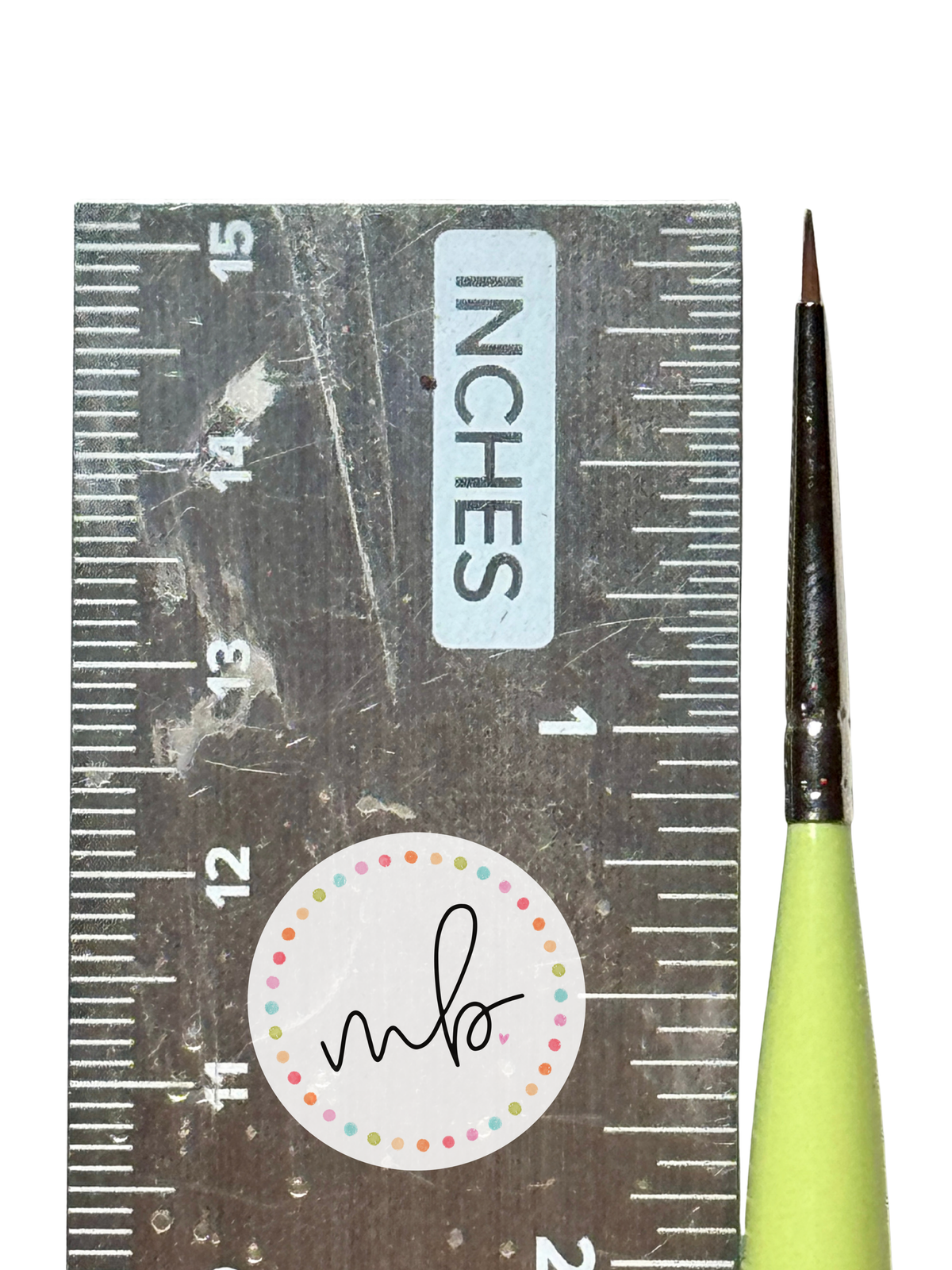 Melanie B’s 5 Piece Lime MINI DETAIL PAINT Brush Set - NEW