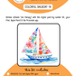 BEE CREATIVE Digital Paint by Number Kit {for Procreate} - COLORFUL SAILBOAT 19