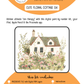 BEE CREATIVE Digital Paint by Number Kit {for Procreate} - CUTE FLORAL COTTAGE 04