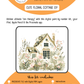 BEE CREATIVE Digital Paint by Number Kit {for Procreate} - CUTE FLORAL COTTAGE 07