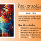 BEE CREATIVE Digital Paint by Number Kit {for Procreate} - RAINY PATH