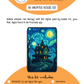 BEE CREATIVE Digital Paint by Number Kit {for Procreate} - MBs VAN GOGH {Inspired} HAUNTED HOUSE 05