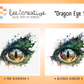 BEE CREATIVE Digital Paint by Number Kit {for Procreate} - DRAGON EYE 11