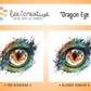 BEE CREATIVE Digital Paint by Number Kit {for Procreate} - DRAGON EYE 4