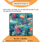 BEE CREATIVE Digital Paint by Number Kit {for Procreate} - UNDERWATER WORLD 02