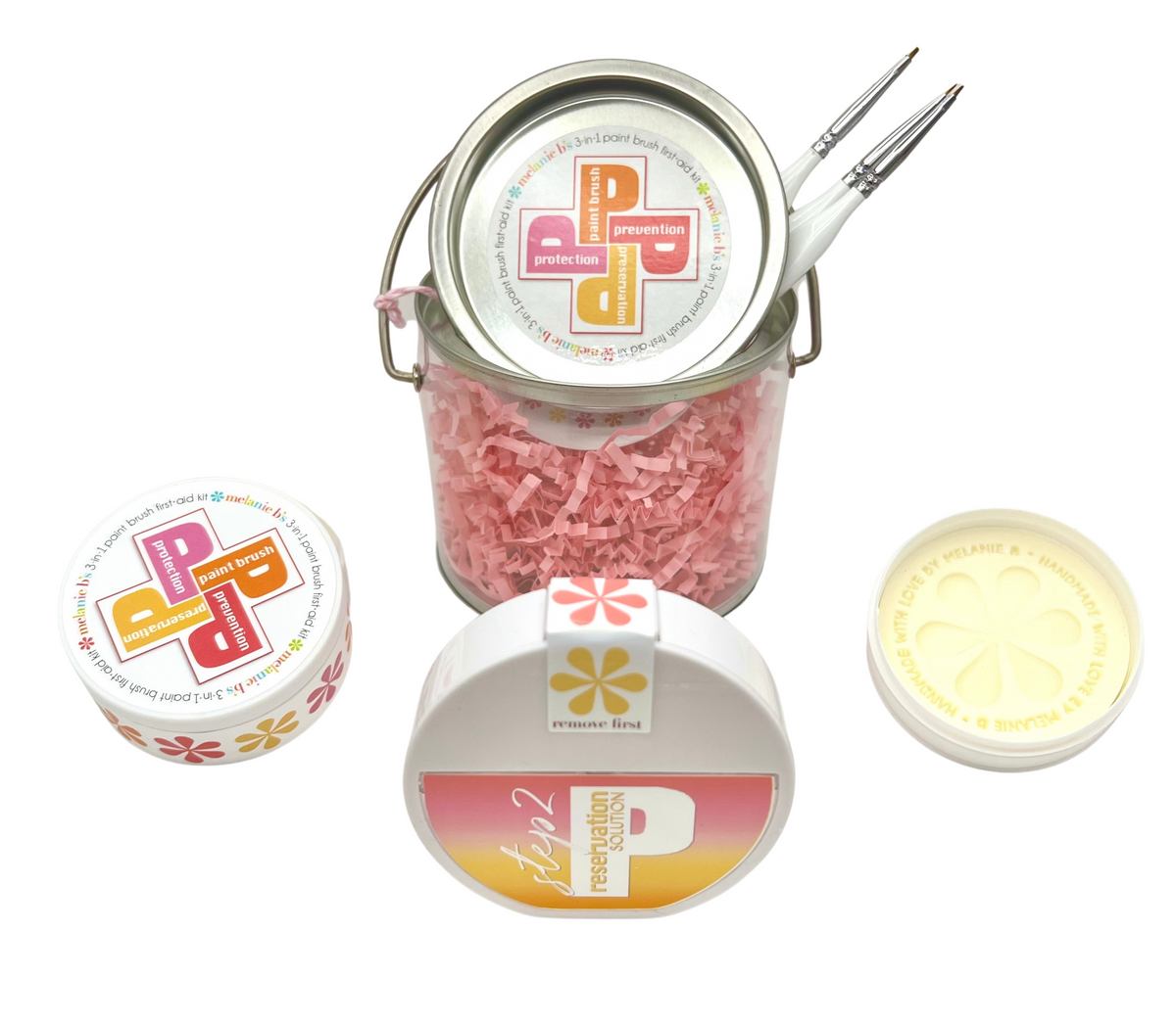 MB's 3-in-1 Paint Brush Cleaning First Aid Kit