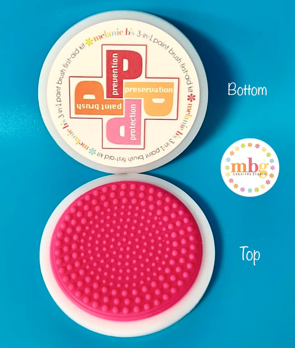 MB's 3-in-1 Brush Cleaning First Aid ADD-ON KIT: PREVENTION BRUSH RUBBER SCRUBBER Single
