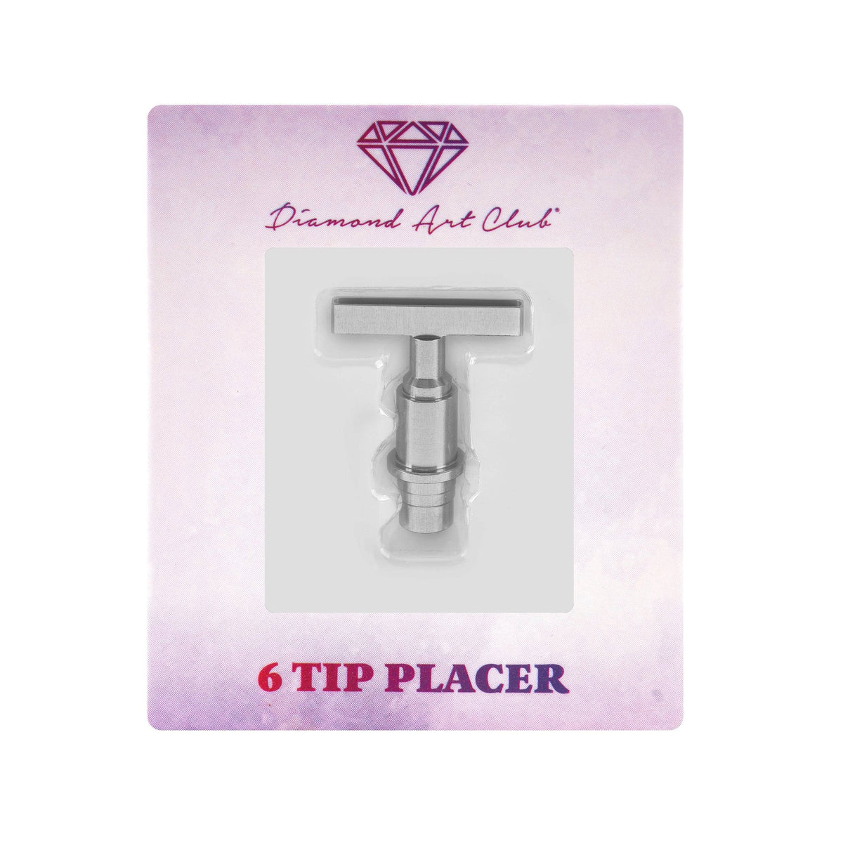 Diamond Art Club DAC Multiplacer 6 pointes en acier inoxydable pour peinture diamant