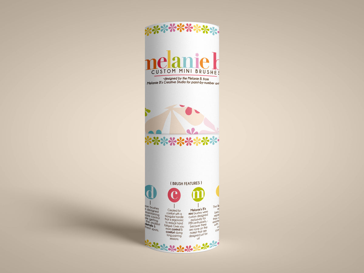 Tubo de almacenamiento de pinceles personalizados de MB