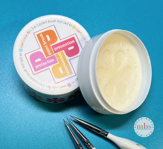 MB’s 3-in-1 Brush Cleaning First Aid ADD-ON KIT: PROTECTION PAINT BRUSH SOAP